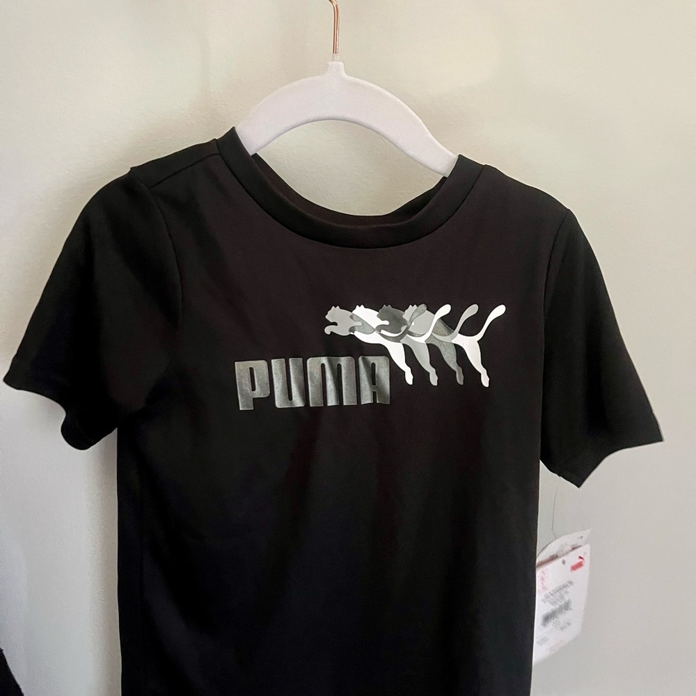 Puma Boys 2T Bundle of Two - Tank Top and Black T-Shirt NWT - Picture 3 of 7